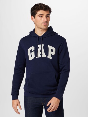 GAP Sweatshirt in Blue: front