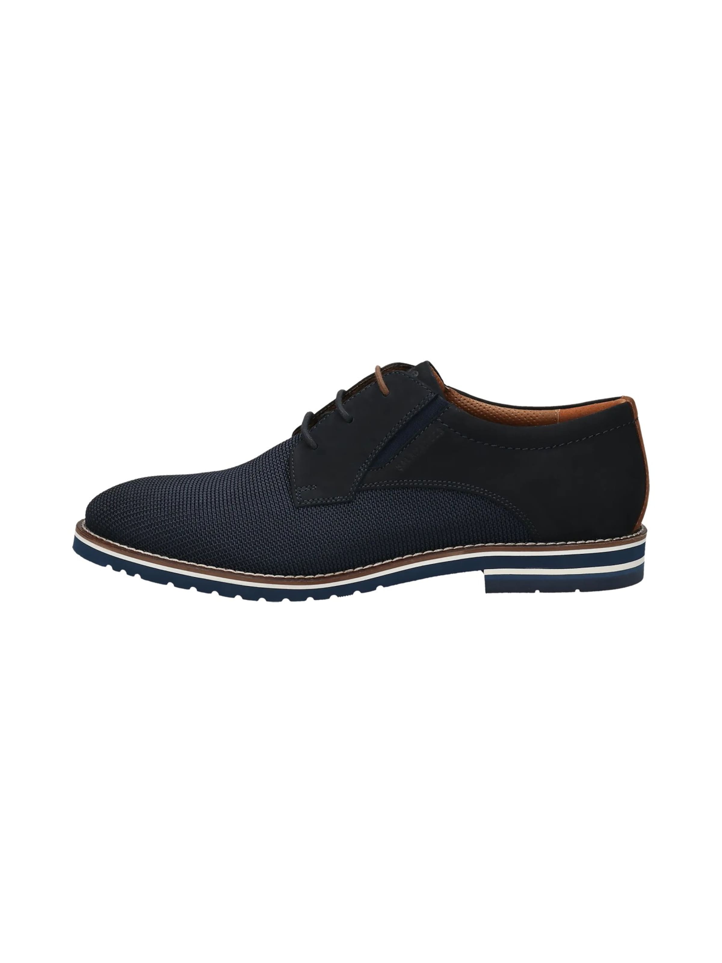 Chaussure à lacets SALAMANDER en bleu
