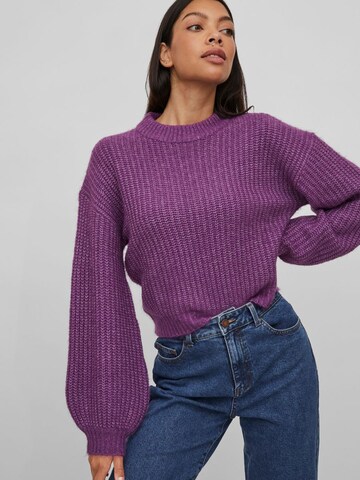 VILA Sweater in Purple