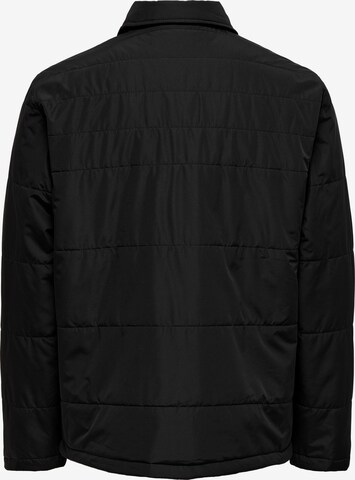 Veste mi-saison 'LEWIS' Only & Sons en noir