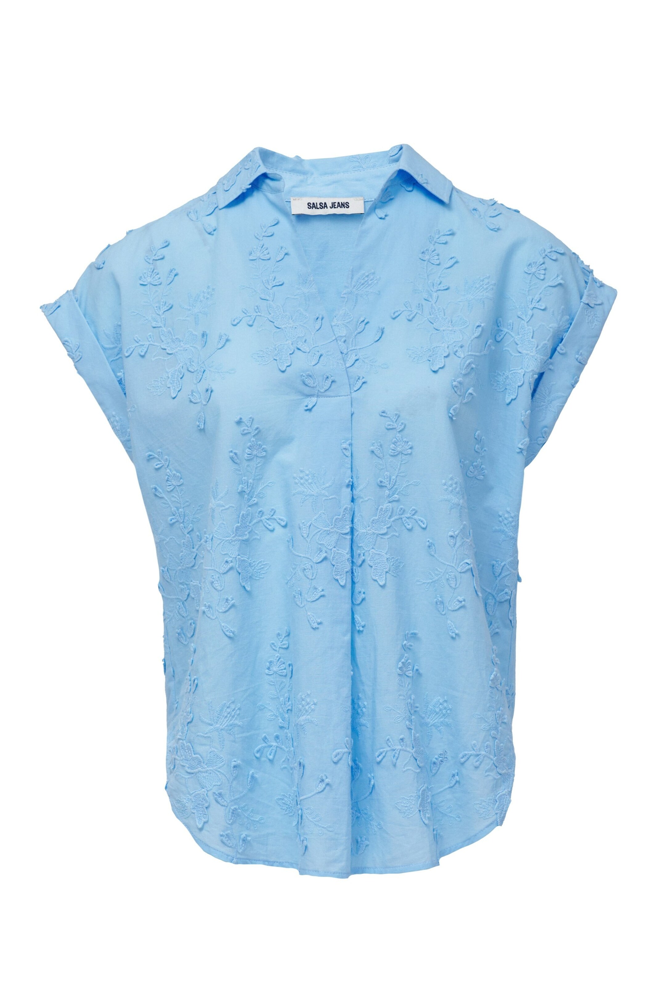 Salsa Jeans Blouse in Blue: front