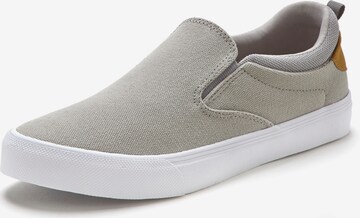 Authentic Le Jogger Slip-Ons in Grey: front