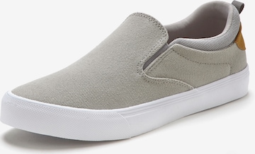 Authentic Le Jogger Slip-Ons in Grey: front