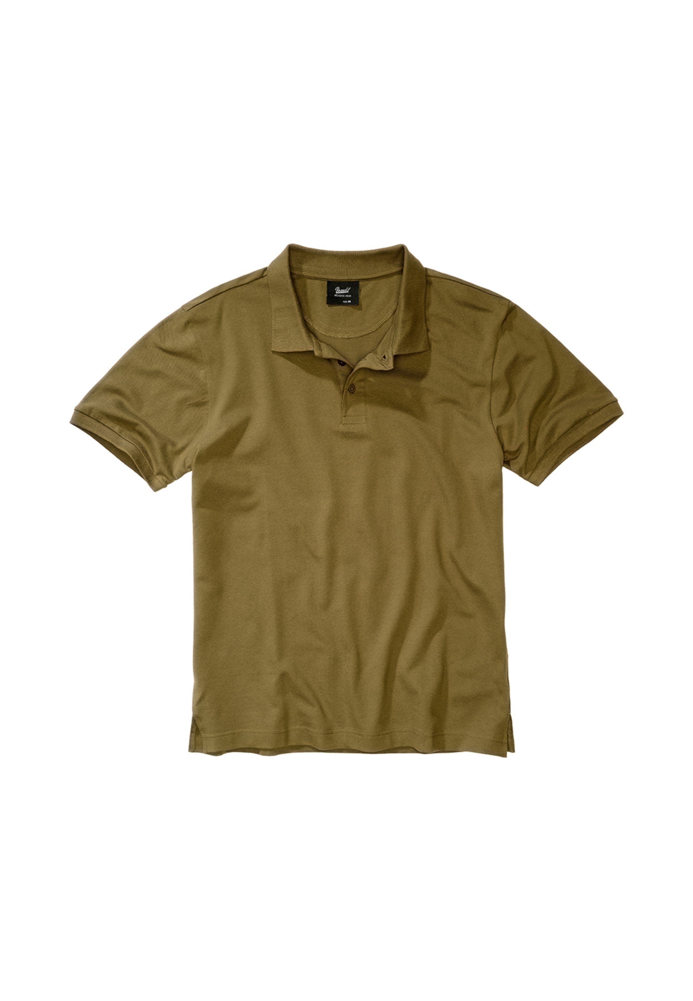 Brandit Poloshirt in Grün: Vorderseite