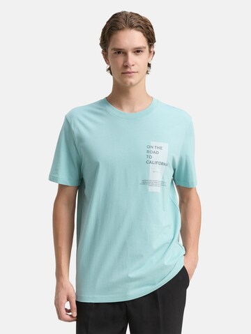 TOM TAILOR DENIM Shirt in Green: front