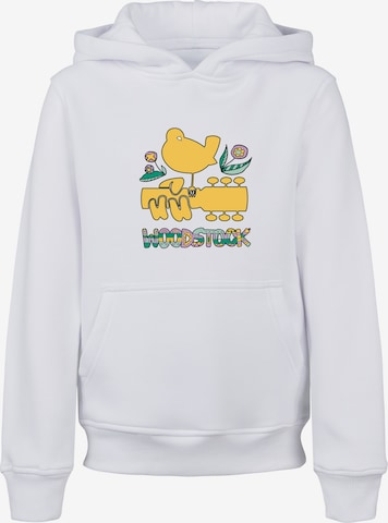 F4NT4STIC Sweatshirt 'Woodstock Artwork' in White: front