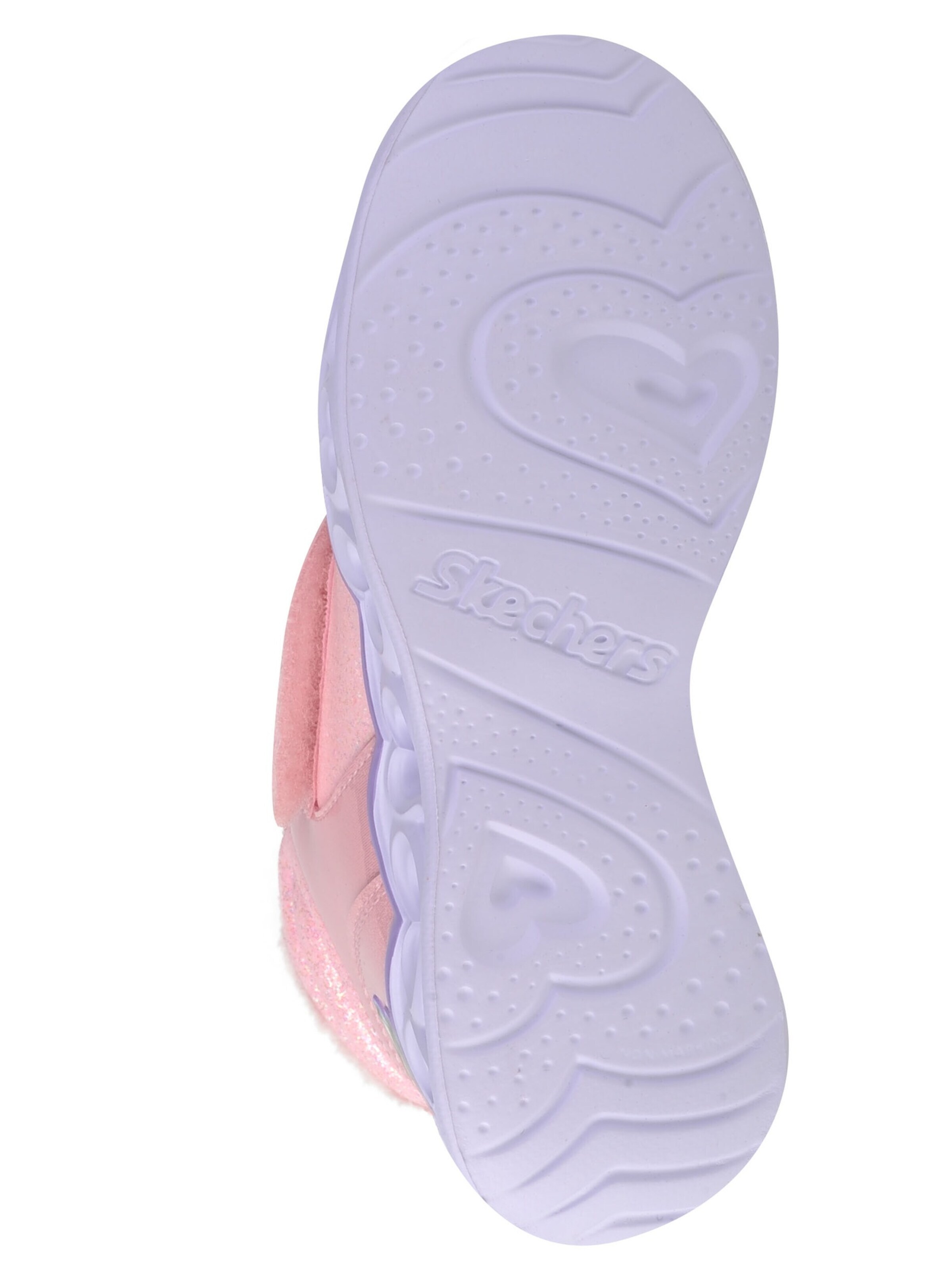 SKECHERS Laarzen 'Skechers Heart Lights - Brilliant Rainbow' in Roze