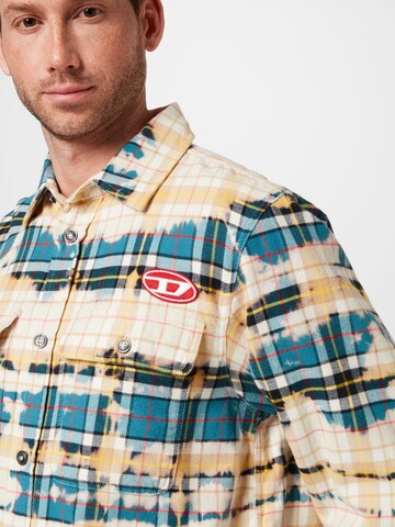 DIESEL - Comfort Fit Camisa em mistura de cores