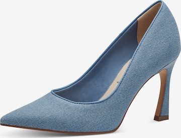 TAMARIS - Zapatos con plataforma en azul: frente