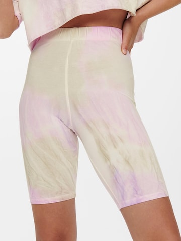 ONLY Skinny Shorts 'Vera' in Mischfarben