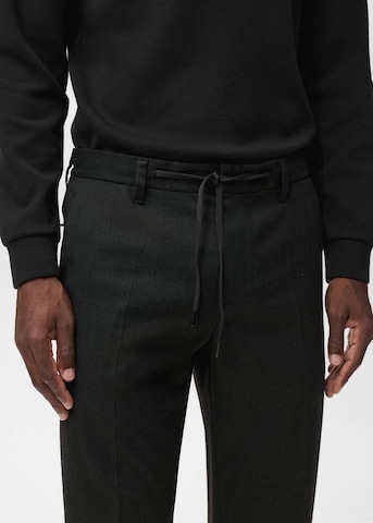 MANGO MAN Slim fit Pleat-Front Pants 'Murlo' in Grey