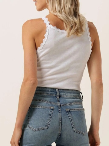 Coster Copenhagen - Top ' POPPY ' en blanco