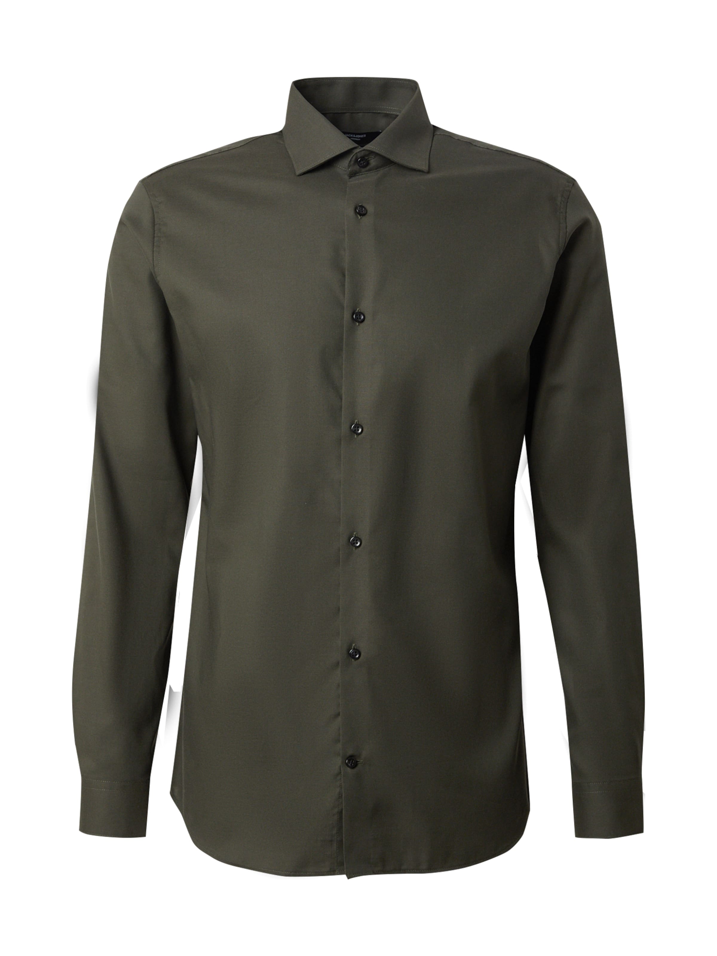 JACK & JONES Košile 'JPRBLAParker' – zelená: přední strana