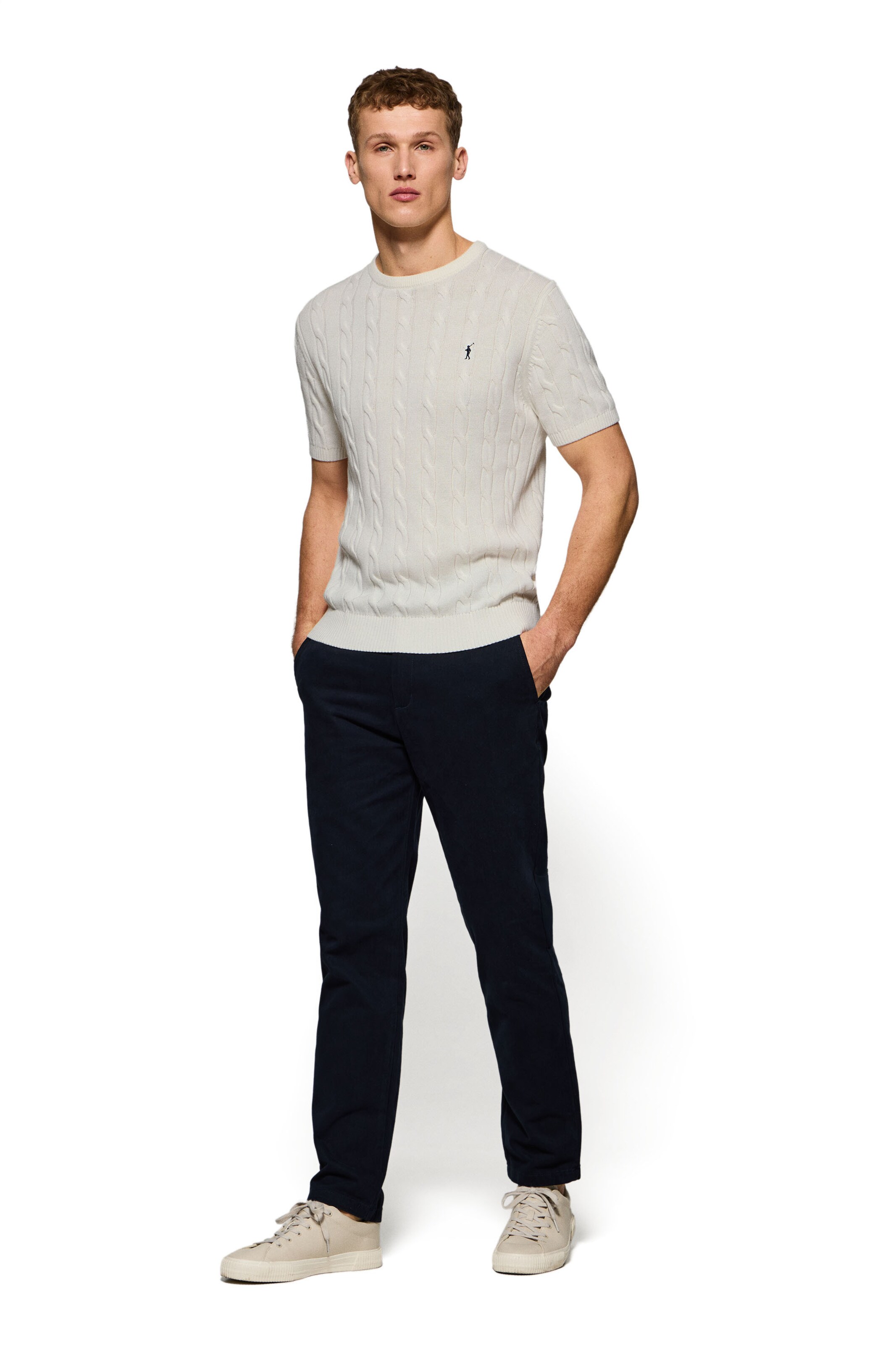 Polo Club Pullover in Beige