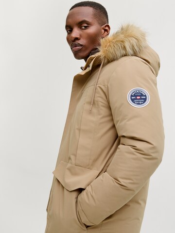 Parka invernale 'JJCAMP' di JACK & JONES in beige