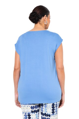 T-shirt Ulla Popken en bleu