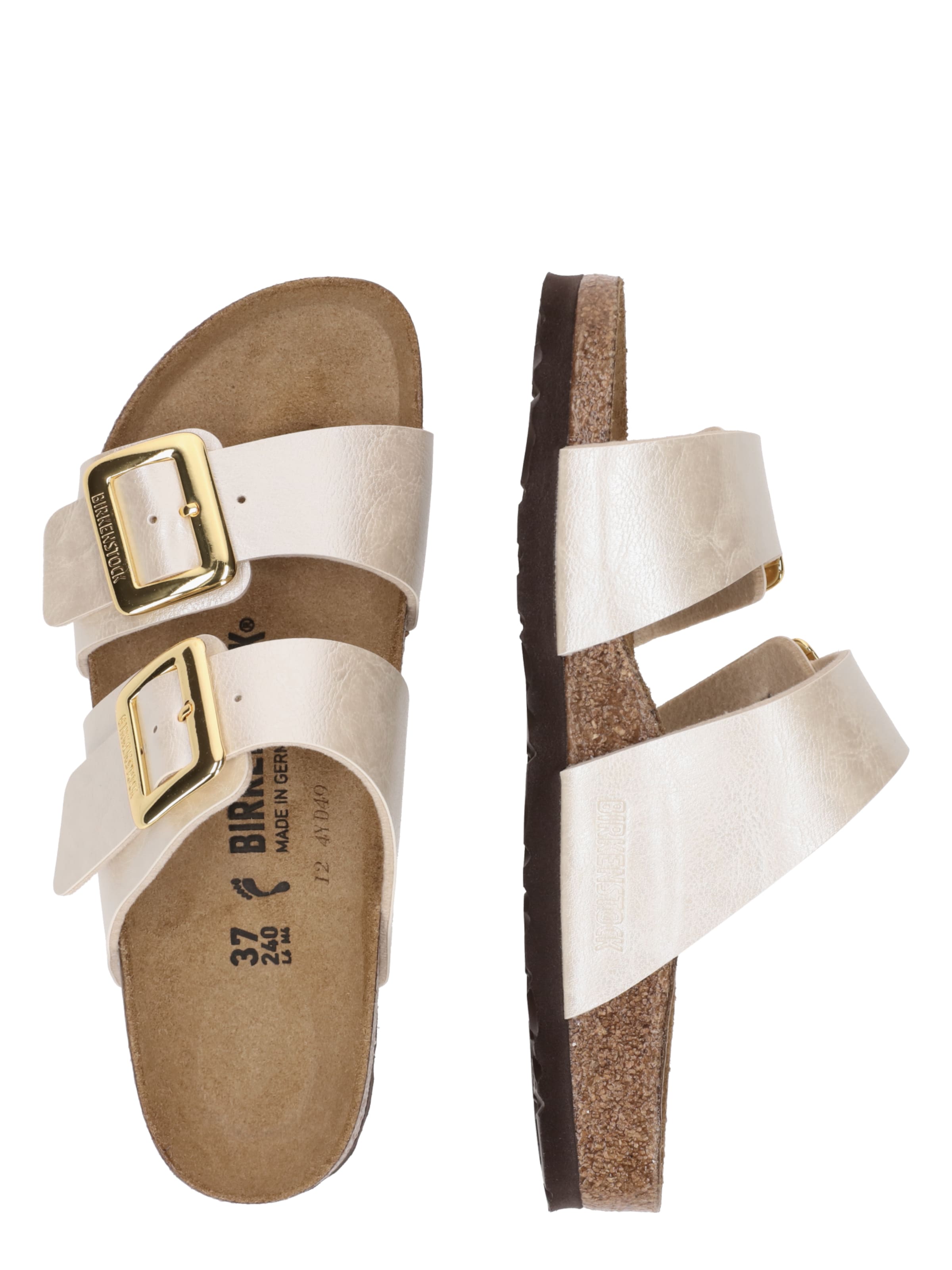 BIRKENSTOCK Чехли 'Sydney' в бяло