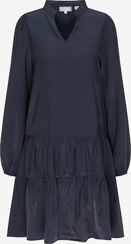 Robe-chemise Usha en bleu : devant