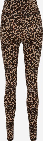 Vero Moda Maternity Skinny Leggings 'MINA' in Bruin