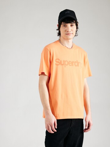 Maglietta di Superdry in arancione