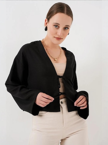 Chemisier Bigdart en noir : devant