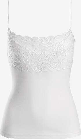 Hanro Top ' Moments ' in White: front