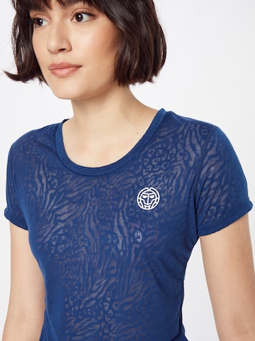 BIDI BADU Sportshirt  'Anni Burnout' in Blau