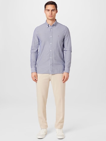 TOMMY HILFIGER Regular Fit Hemd in Blau