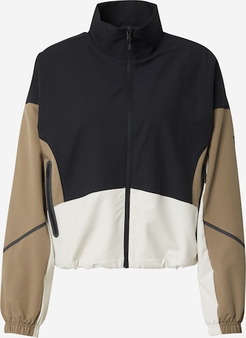 UNDER ARMOUR Sportjas 'Unstoppable' in Zwart: voorkant