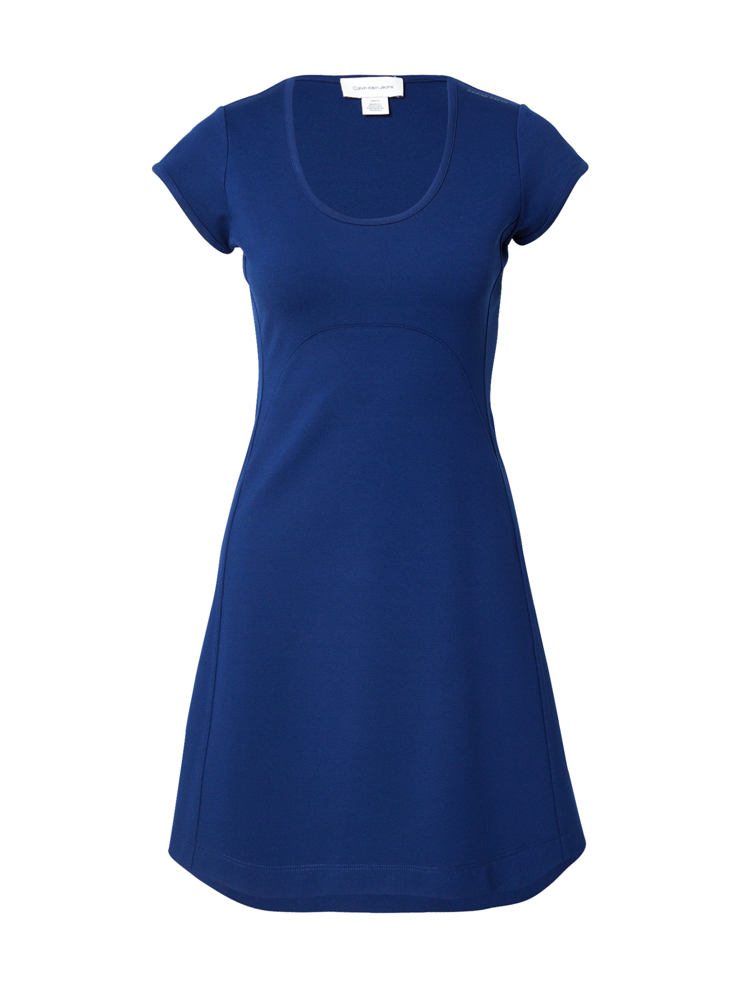 Calvin Klein Jeans Рокля в синьо: отпред
