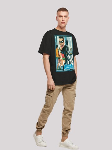 F4NT4STIC Shirt 'DC Comics Batman TV Dynamic Duo' in Zwart