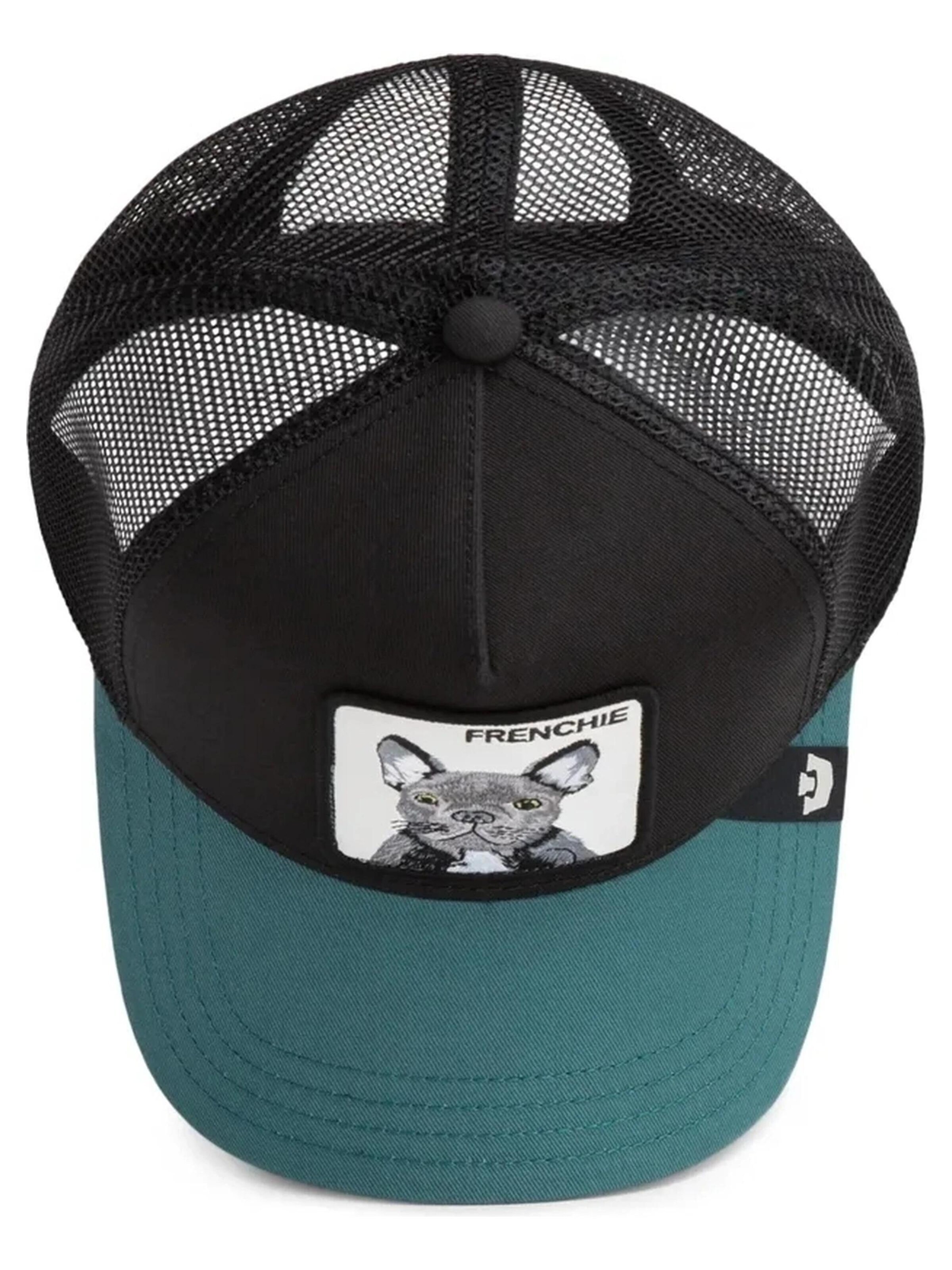 GOORIN Bros. Pet 'Gorra goorin negra/verde sea frenchie voi20 trucker cap' in Zwart