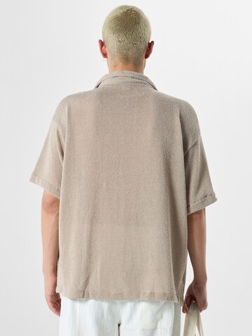 VAMOS CLO Comfort Fit Skjorta 'Maranta' i beige