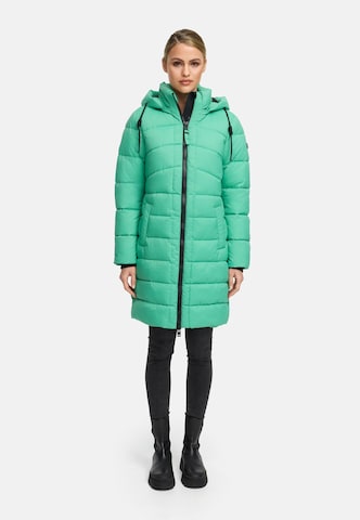 MARIKOO Winter coat 'Kaltnäschen 16' in Green