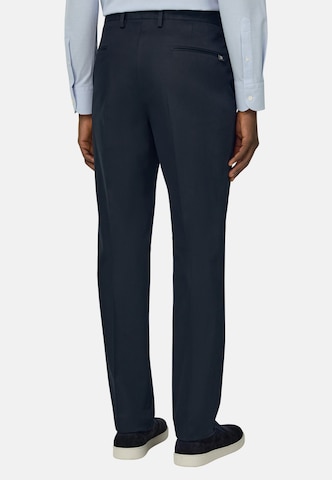 Boggi Milano Regular Trousers with creases in Blue