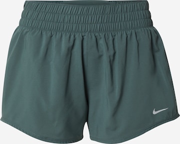 NIKE Спортивные штаны 'ONE' в Зеленый: спереди