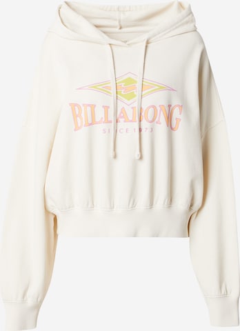 BILLABONG Sweatshirt 'ALL TIME' in Beige: voorkant