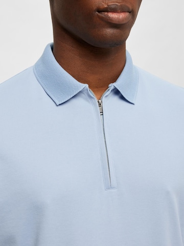 SELECTED Футболка 'Fave' в Синий