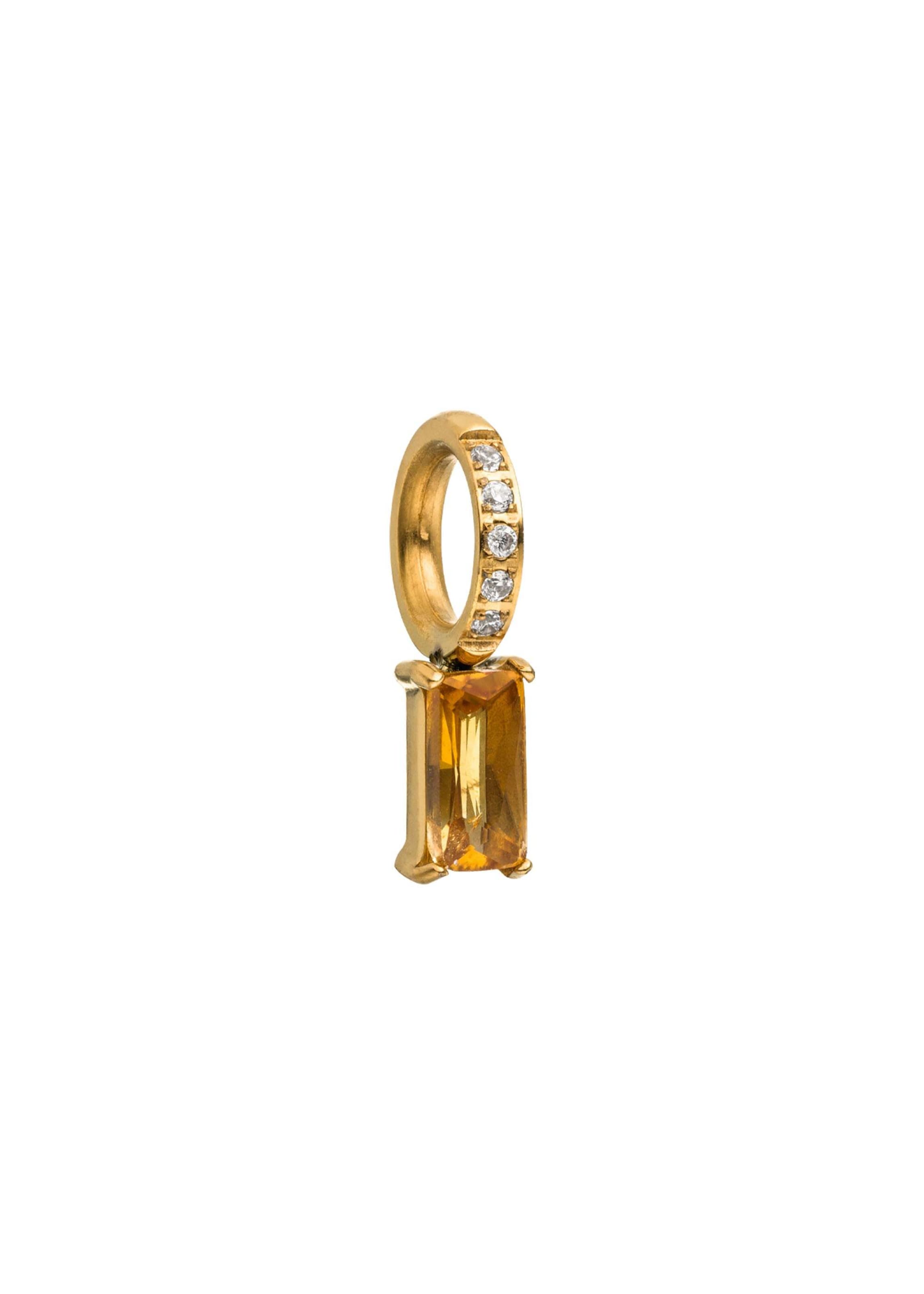 Pendentif PURELEI en or : devant