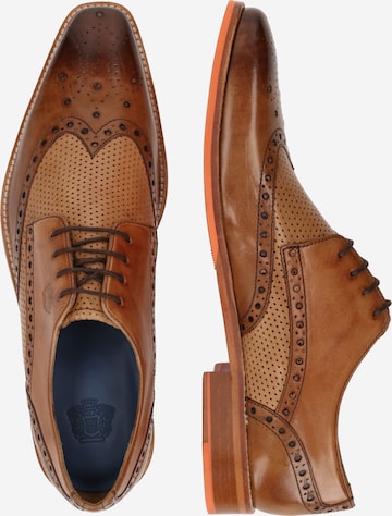 MELVIN & HAMILTON Lace-Up Shoes 'Martin' in Brown