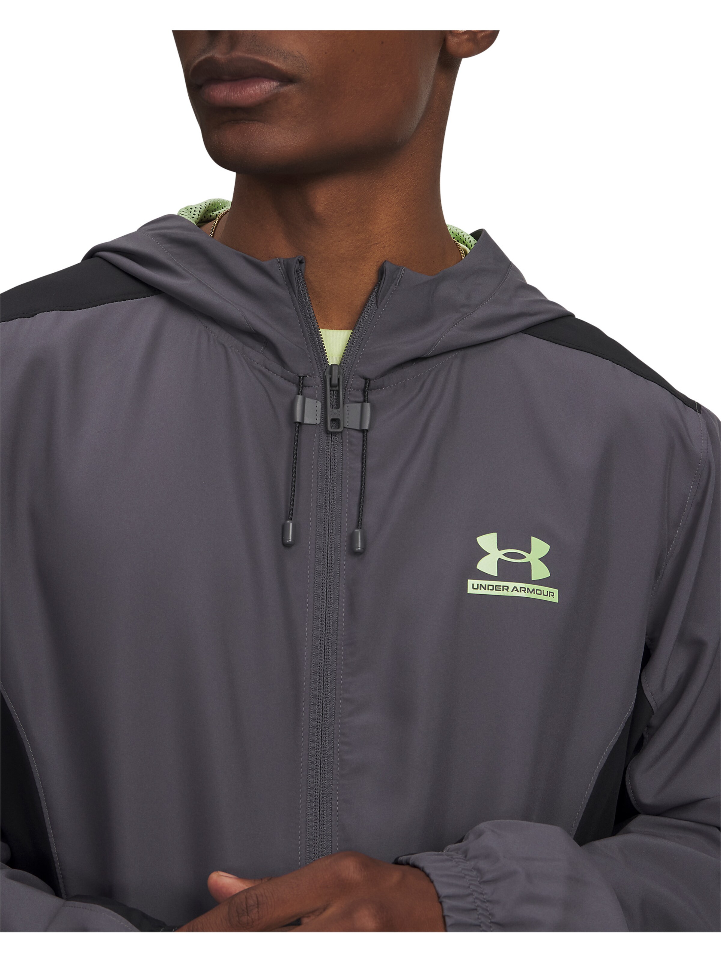 UNDER ARMOUR Sportjas 'UA Tech  Jkt ' in Grijs