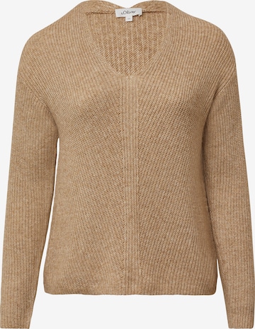Pull-over s.Oliver en marron : devant