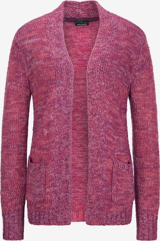 Goldner Knit Cardigan in Purple: front