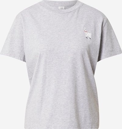 Kauf Dich Glücklich Shirt in de kleur Grijs gemêleerd / Wit, Productweergave