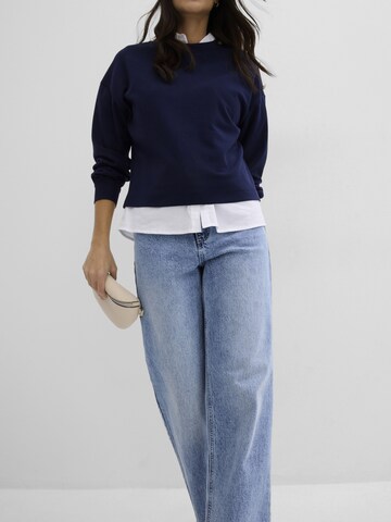 bonprix Loosefit Jeans in Blauw