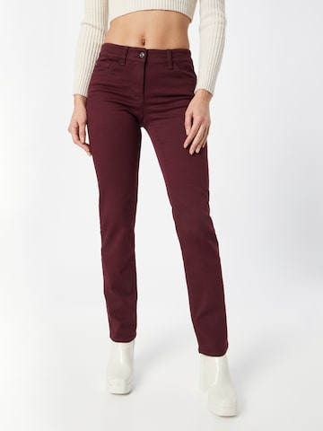 GERRY WEBER Slim fit Jeans in Red: front