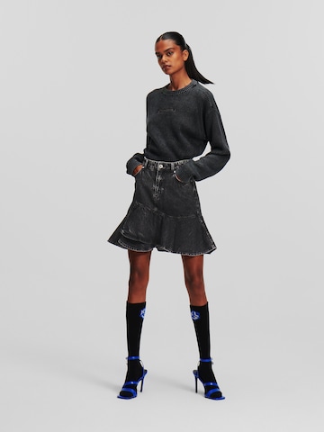 Fustă de la KARL LAGERFELD JEANS pe gri