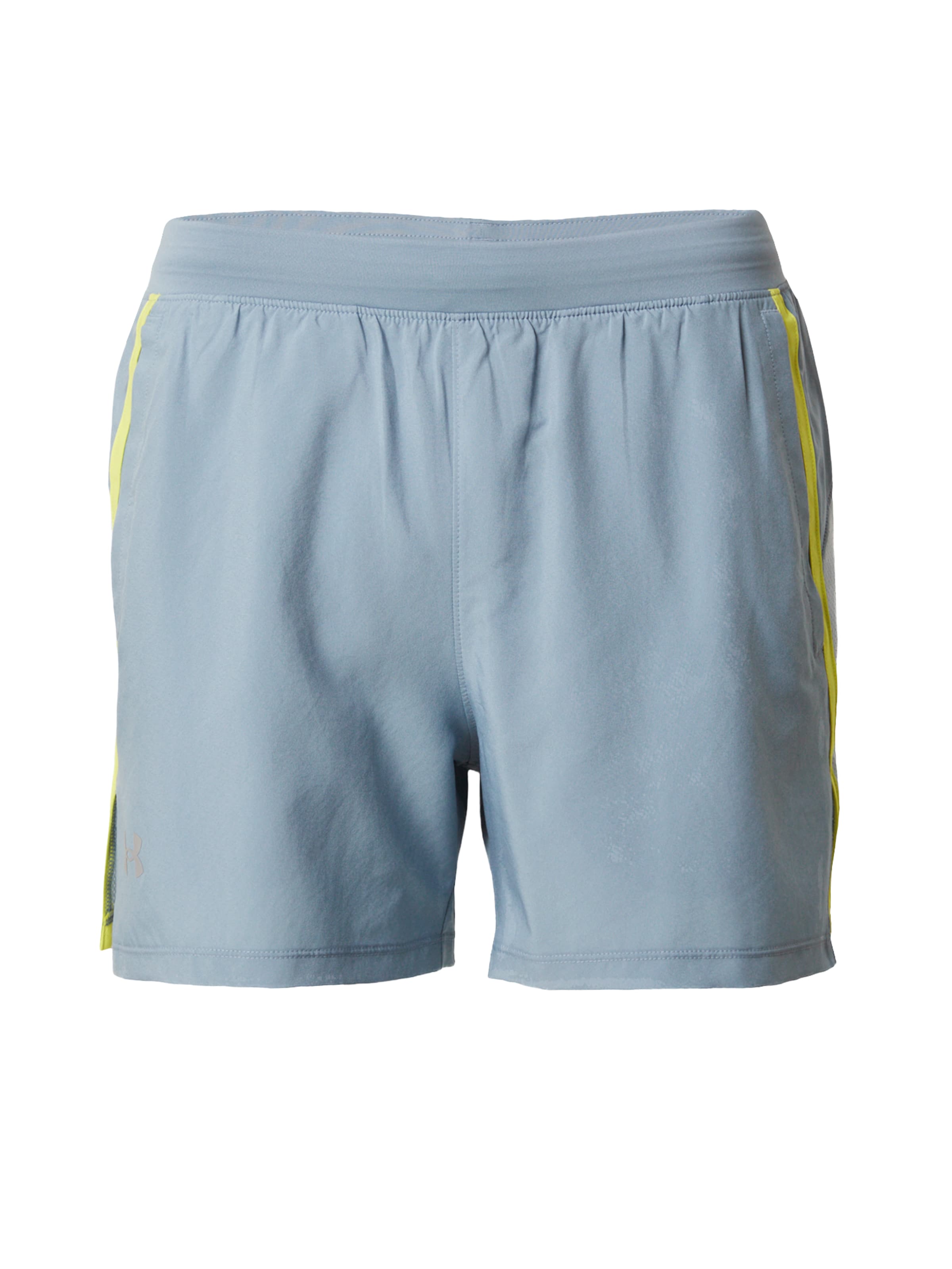 UNDER ARMOUR Regular Workout Pants 'LAUNCH 5' in Blue: front
