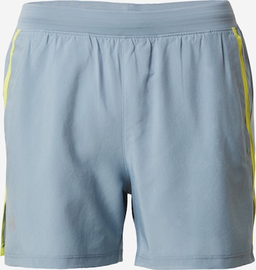 Regular Pantalon de sport 'LAUNCH 5' UNDER ARMOUR en bleu : devant