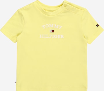 TOMMY HILFIGER Koszulka w kolorze żółty: przód